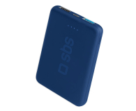 SBS POWERBANK SBS 5.000 mAh Pocket 2xUSB Blue # - 1457872 - zdjęcie 1
